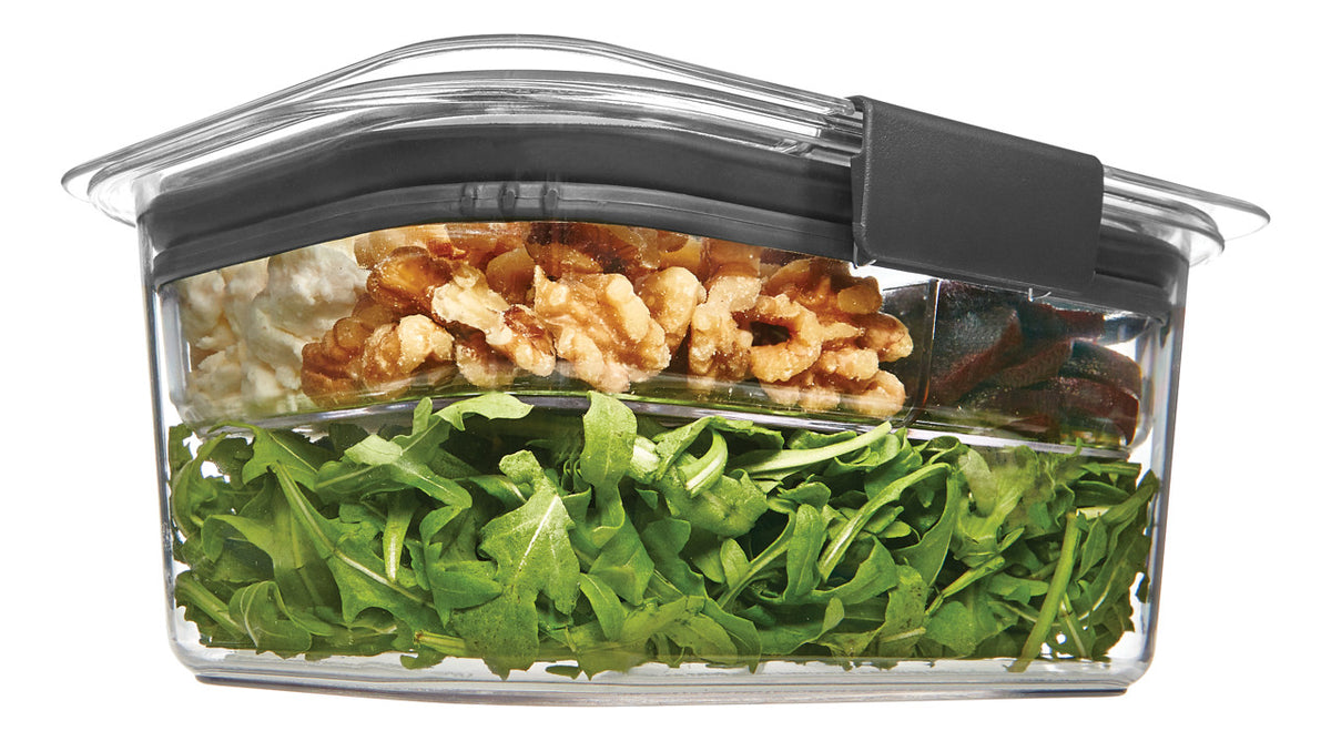 Brilliance™ Food Storage Salad Container, Medium Deep, 4.7 Cup, Clear - US 69484
