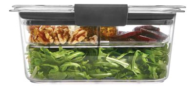 Brilliance™ Food Storage Salad Container, Medium Deep, 4.7 Cup, Clear - US 69484