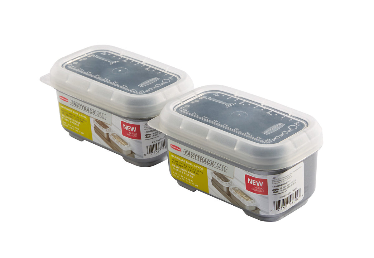 FastTrack® Wall Garage Bench Blox Bin (2-pack) - US 62296