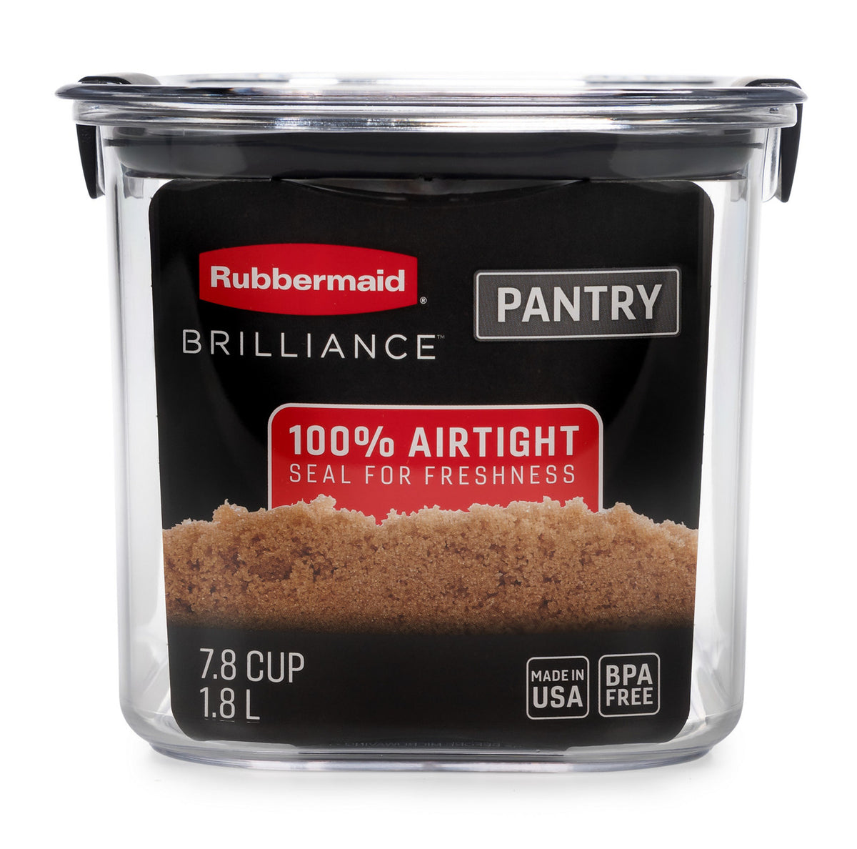 Brilliance™ Pantry Baking Storage Container Set, 7.8 Cup, Clear - US 12058