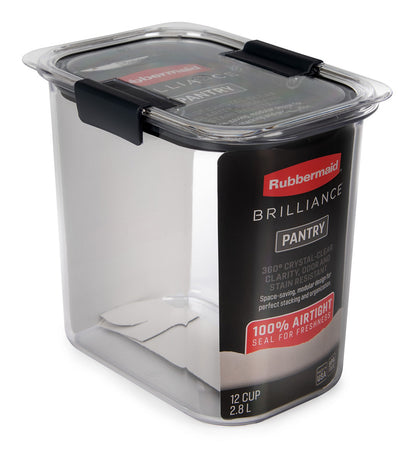 Brilliance™ Pantry Sugar Container, BPA-Free Plastic, Airtight, 12 Cup - US 15775