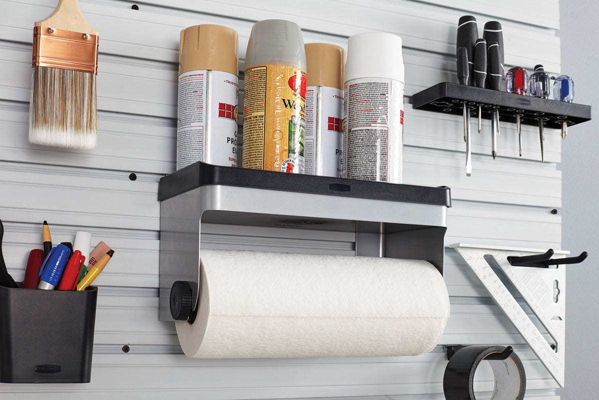 FastTrack® Wall Garage Paper Towel Holder - US 12832