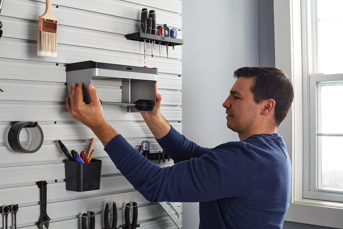 FastTrack® Wall Garage Paper Towel Holder - US 12832