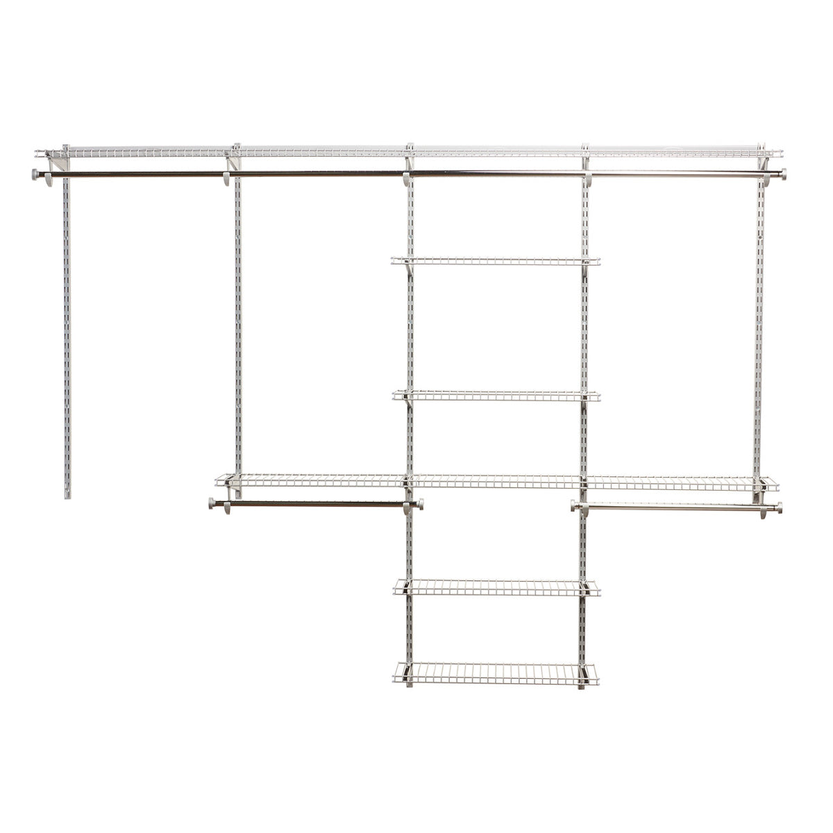 Configurations™ Closet Add-On Shelf with Hang Rod Kit - US 26571