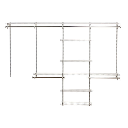 Configurations™ Closet Add-On Shelf with Hang Rod Kit - US 26571