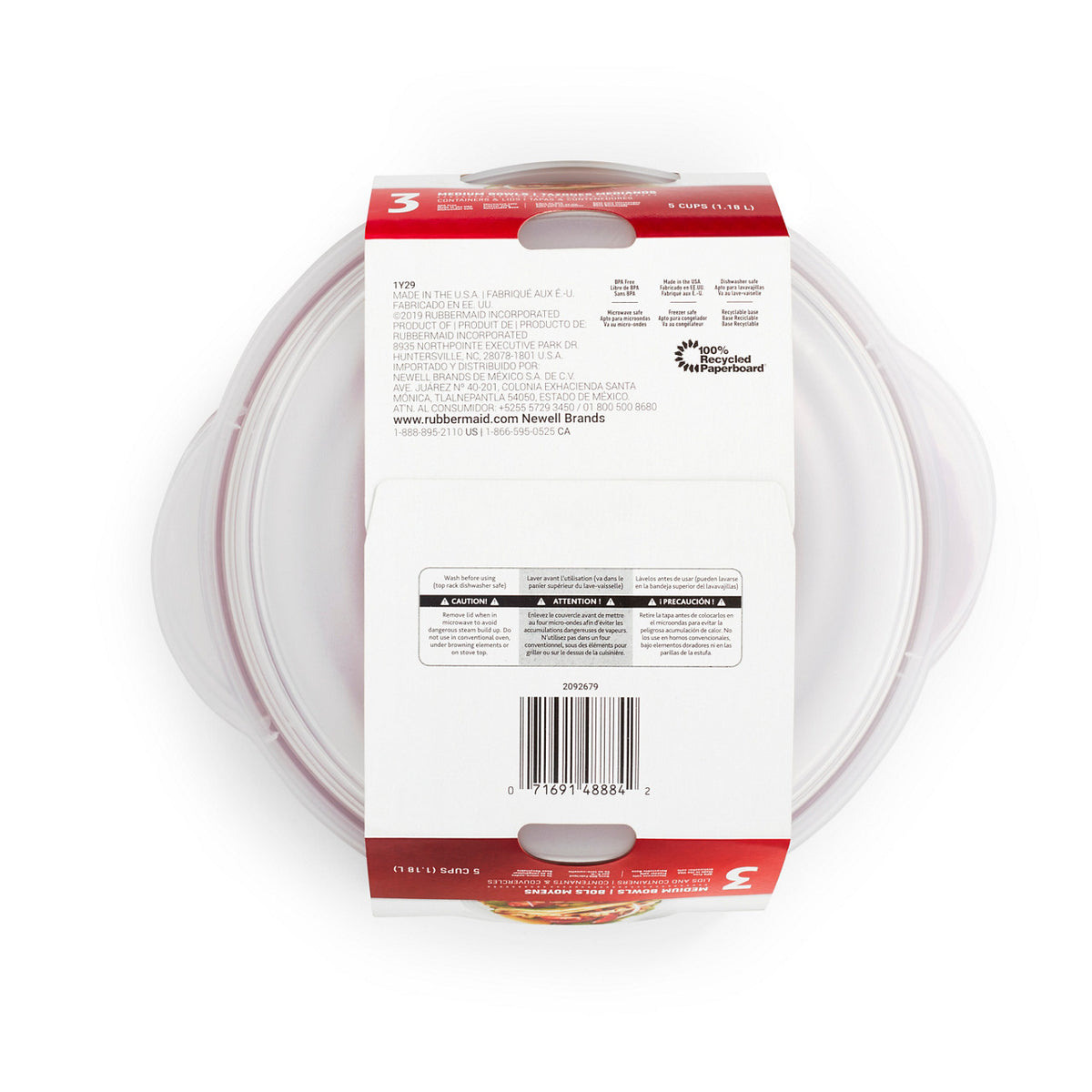 TakeAlongs® Bowl Food Storage Containers - US 19984