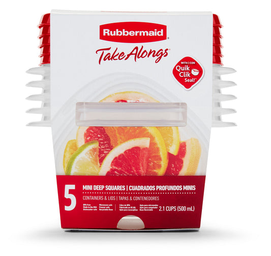 TakeAlongs® Small Square Food Storage Containers - US 04031