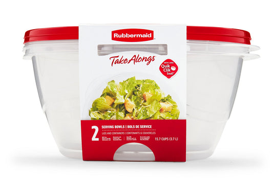 TakeAlongs® Serving Bowl Food Storage Containers, 15.7 Cup, 2 Count - US 60967