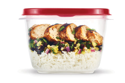 EasyFindLids™ with Vents Medium Container, Square - US 82377