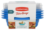 TakeAlongs® Food Storage 2.9 Cup Square Containers, Meal Prep - US 43789