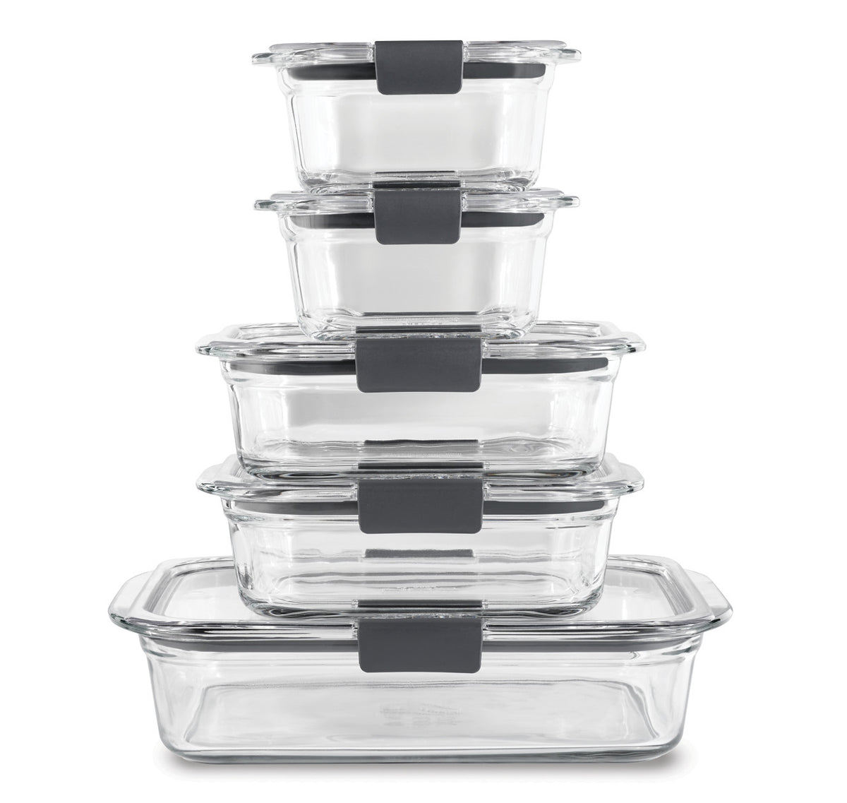 Brilliance™ Glass Food Storage Container Set - US 49508