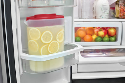 Compact Pitcher, Plastic Pitcher with Lid - US 62381