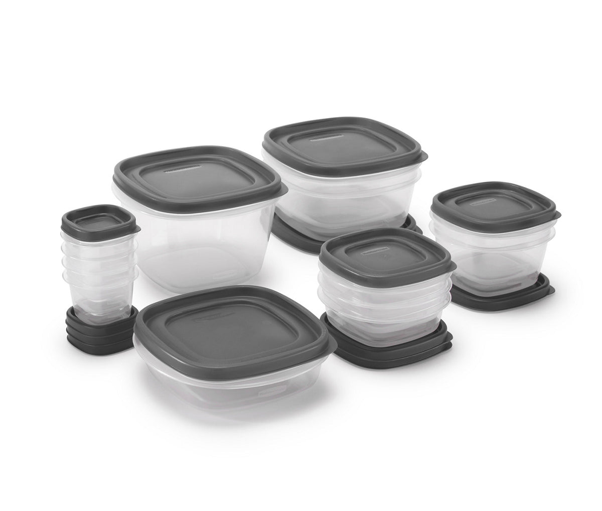 EasyFindLids™ Food Storage Container Set with SilverShield® Antimicrobial Product Protection - US 08621