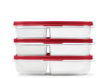 EasyFindLids™ Medium Food Storage Containers, Divided - US 00975