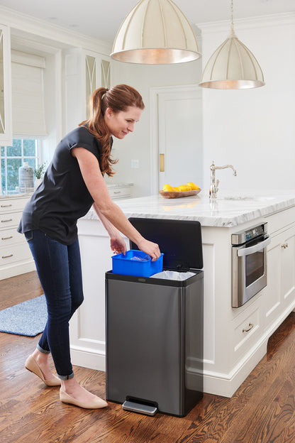 Elite™ Waste & Recycling Step-On Trash Can - US 63222