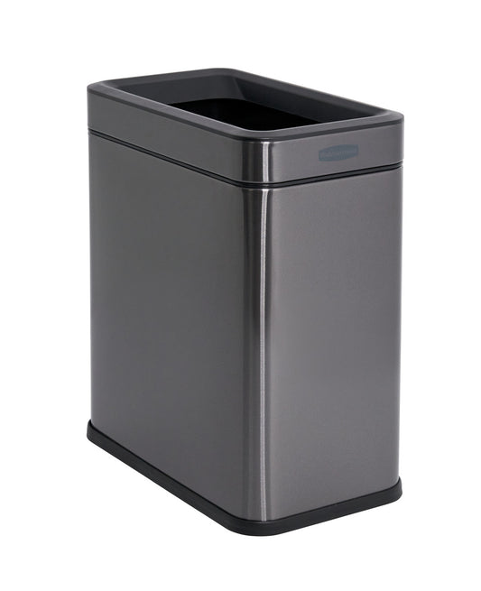 Stainless Steel Open Top Trash Can - US 10610