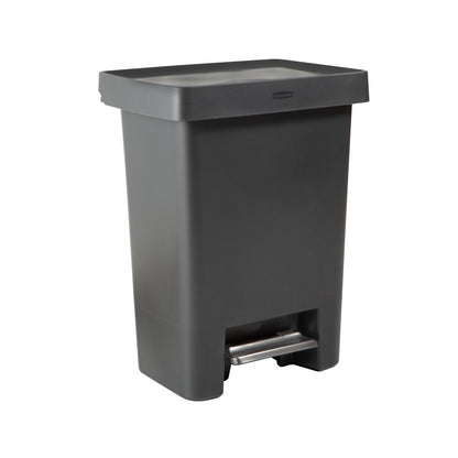 High-Capacity Step-On Trash Can - US 82678