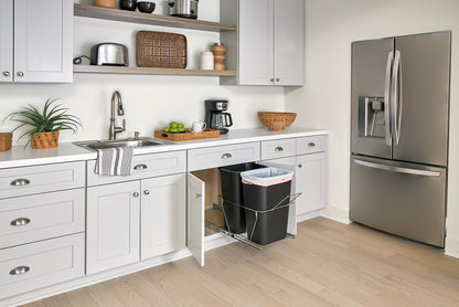 In-Cabinet Pull-Out Waste & Recycling Bins - US 60351