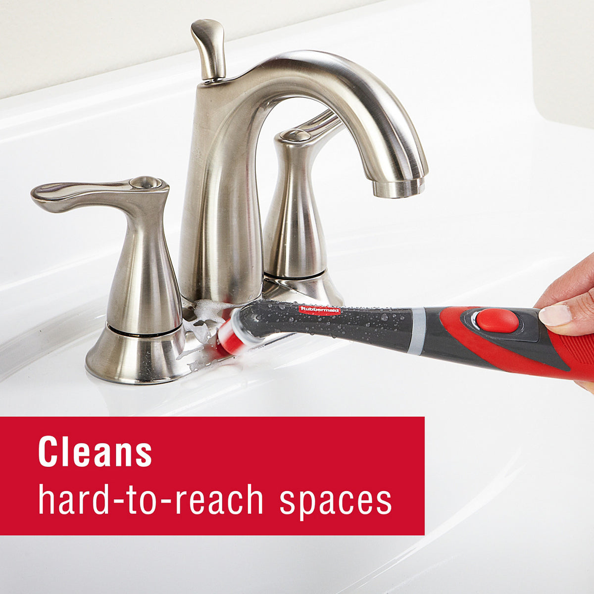 Power Scrubber with 1 All-Purpose Scrubbing Head and 1 Grout Scrubbing Head - US 40238