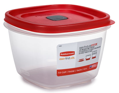 EasyFindLids™ with Vents Medium Container, Square - US 82377