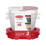 EasyStore Food Storage Containers, 2-pack Square - US 02806