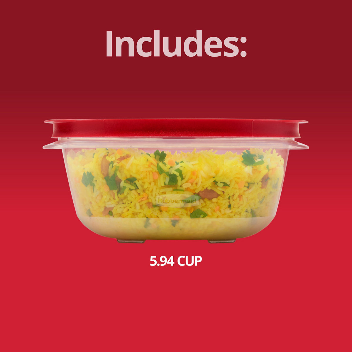 EasyStore Food Storage Container, Medium Round - US 65671