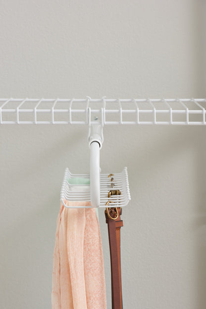 Configurations™ Closet Tie & Belt Rack Organizer with 30-Hooks - US 02759