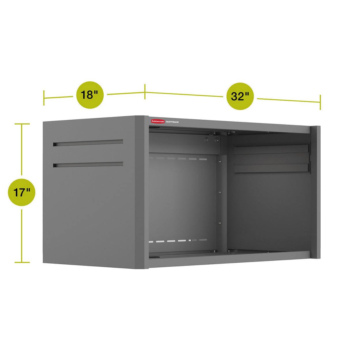 FastTrack® Single Open Cabinet - US 23487