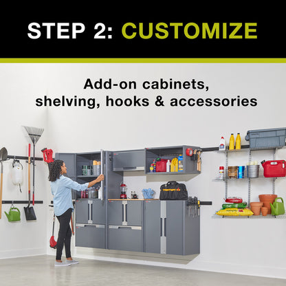 FastTrack® Single 2-Door Cabinet - US 78004