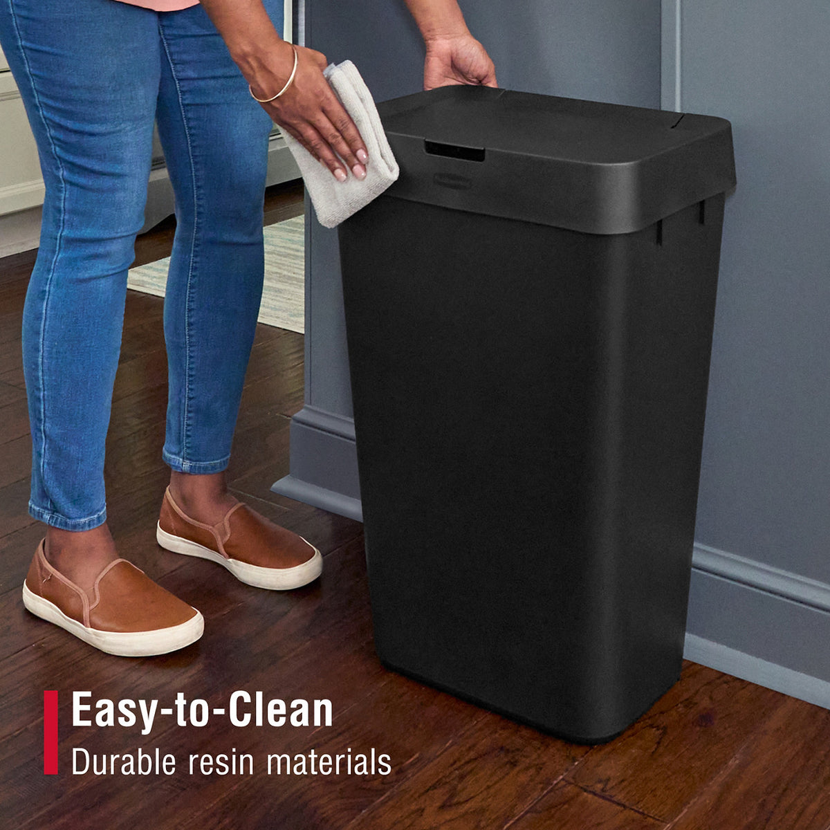 Touch-Top Trash Can - US 96114