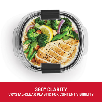 Rubbermaid Brilliance® Round Leak Proof Food Storage Container, 6.97 cup - US 15754