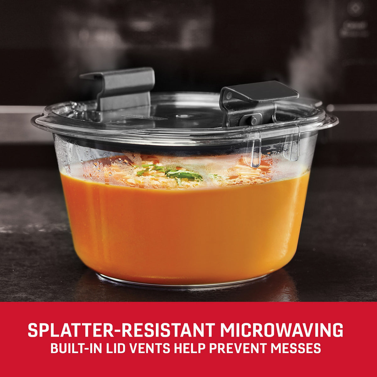 Rubbermaid Brilliance® Round Leak Proof Food Storage Containers, 6 Piece Set - US 00856