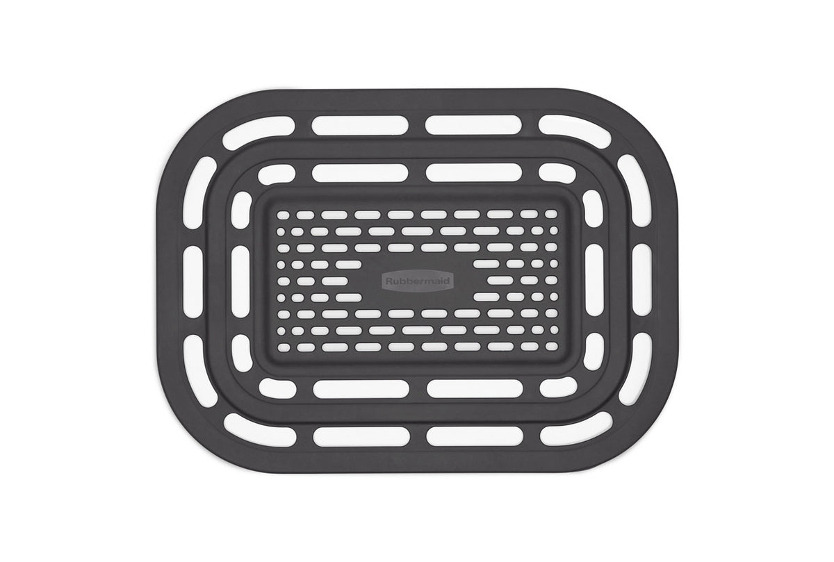 Antimicrobial Sink Mat, Sink Protector, Raven Grey - US 32911