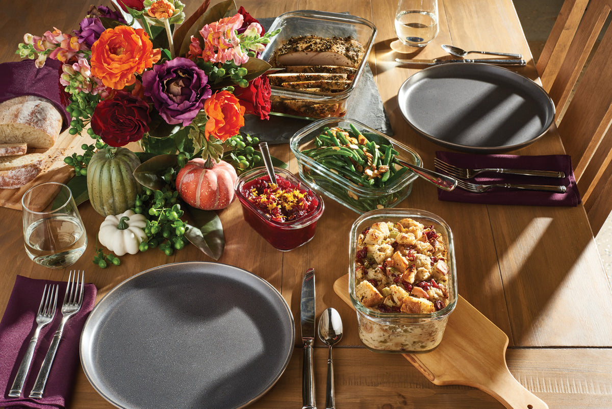Brilliance™ Glass Food Storage Container, Large Rectangle - US 58690
